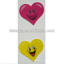 3D grating stickers for heart